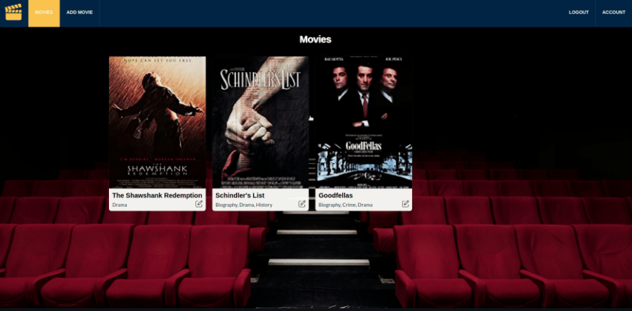 movie reviews screenshot